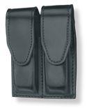 Gould & Goodrich H629-4CL Double Magazine Case, Hidden Snap, Hi-Gloss - For Glock 20/21/29 & Similar