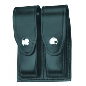 Gould & Goodrich Double Magazine Case, Nickel Snap - Glock 20/21 & Similar, Hi-Gloss, H627-4CL