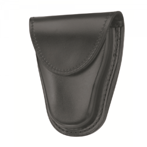 GOULD AND GOODRICH -LEATHER HIDDEN SNAP CUFF CASE FOR HINGED CUFFS