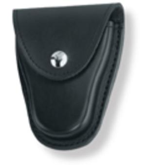 Gould & Goodrich Handcuff Case, Hidden Snap, Black Weave, K71WHS