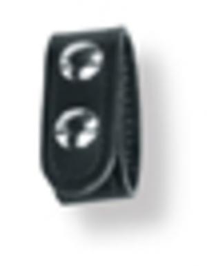 Gould & Goodrich K76-4WHS 4-Pack Belt Keepers, Double Snap, Black Weave