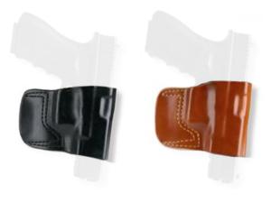 Gould & Goodrich Belt Slide Holster, Right Hand - Glock 17/22/31/23 & Similar, Chestnut Brown, 891-G17