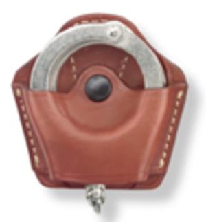 Gould & Goodrich Handcuff Case ASP Cuffs, Chestnut Brown, 870