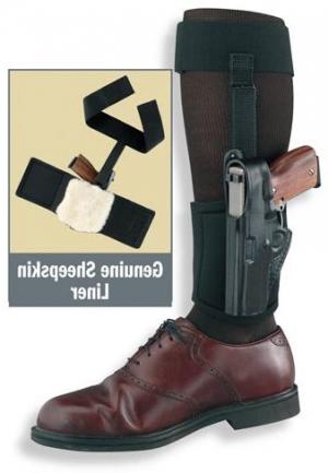 Gould & Goodrich Gold Line Ankle Holster Plus Garter B816-38LH
