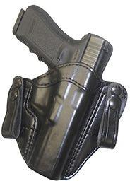Gould & Goodrich Gold Line B12 Inside/Outside Pants Holster, Black, Glock 26, 27, 33, 39,SCCY CPX1, CPX2, LH B812-G27LH
