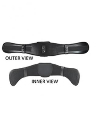 Gould & Goodrich Ergonomic Comfort Panel, Black, 40-50in waist, L500-2