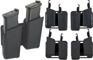 Gould & Goodrich Double Magazine Case, Right Hand, Black Weave, Fits Glock 17, 22, 34, 35, T517-7W