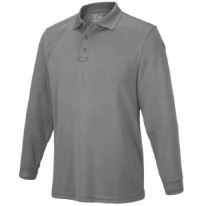 Flying Cross Long Sleeve Impact Polo, Gray - 3221012XLNA