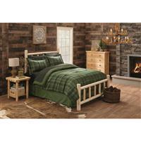 CASTLECREEK Cedar Log Bed, Twin