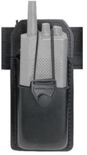 Safariland 762 Radio Carrier, Swivel 762-XX-9 - 1.625in 41mm Deep x 2.25in 60mm Wide x 3.5in 89mm High