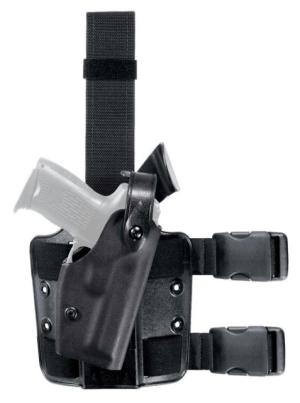 Safariland 6004 SLS Tactical Holster w/Dbl Leg Straps, Walther P-5, STX Tactical, Black, Left Hand, 6004-87-122