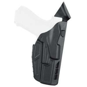 Safariland 7TS ALS Mid Ride Duty OWB Holster, Glock 19/23 GEN1-5, Right Hand, SafariSeven Plain, Black, 1320638