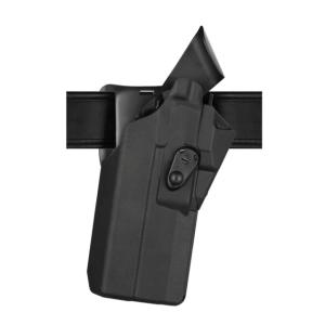 Safariland Model 7390rds 7ts Als Mid Ride Duty Holster For Cz P10f W/ Light, Black, 7390RDS-49219-411