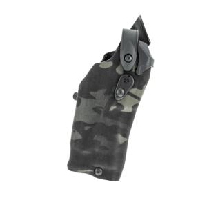 Safariland Model 6354RDS ALS Tactical Drop Leg Holster w/ Light/Laser, Glock 17, Right, Black, 1332381
