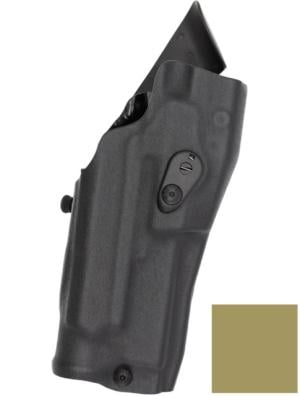 Safariland Model 6354rdso Als Holster W/ Qls19 Fork For Glock 19 Mos W/ Light, Coyote Brown - 1334861