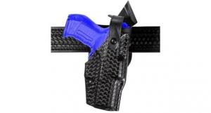 Safariland 6360 ALS/SLS Mid-Ride Level-III Retention, S&W M&P 9mm, .40 4.25in., Hi-Gloss Black, Right Hand, 6360-219-91