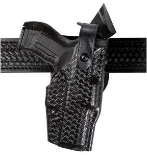 Safariland 6360 ALS/SLS Mid-Ride Level-III Retention, Springfield XD 45- 5in., Plain Black, Right Hand, 6360-149-411