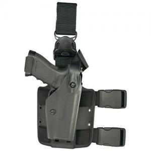 Safariland 6005-23 MLS Fork On Quick Release Leg Strap Buckle Side Only, Black, 6005-23-2