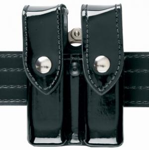 Safariland 72 ComboEdge Pouch/Hndcff & Db Mag Hi-Gloss Black Glk 20 21 72-383-9