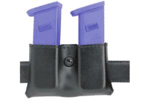 Safariland Concealment Magazine Holder, Snap-On, Double - STX Plain Black - S&W 1006 & Similar - 079-53-41