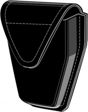 Safariland 190H-HS Handcuff Pouch, Top Flap, Hidden Snap, for Hinged Cuffs 190H-2HS