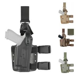 Safariland 6005 SLS Tactical Holster w/Quick Release, H&K 3.875in. Bbl., P30 with M3/M6 Light, OD Green, Right Hand, 6005-29521-561