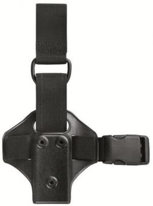 Safariland 6009-110 Lightweight Leg Shroud w/Quick-Release, Black, 6009-110-2