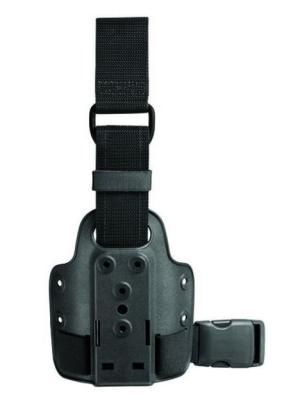 Safariland 6009-10 Single Strap Leg Shroud w/ D-Ring, Black 6009-10-2