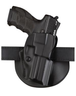 Safariland 5198 Open Top Paddle & Belt Slide Holster w/Detent, CZ 75 Sp-01, STX Plain Black, Right Hand, 5198-490-411