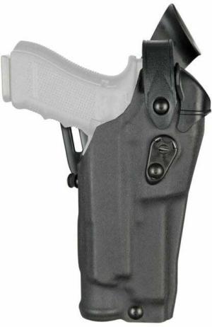 Safariland Model 6360 Als/sls Mid-ride, Level Iii Retention Duty Holster For Cz P09, Black, 6360-294-412