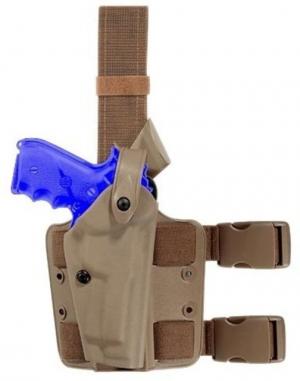 Safariland 6004 SLS Tactical Holster w/Dbl Leg Straps, S&W 1006, 4506-1, STX Tactical, Black, Right Hand, 6004-210-121