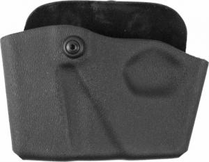 Safariland 573 Concealment Single Mag Paddle Holder w/ Cuff Pouch - STX Black, Right - For Glock 39 & Similar