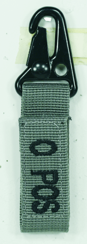 Embroidered Blood Type Tags (O+)