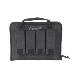 Voodoo Tactical Pistol Case With Mag Pouches, Black/purple - 25-0017065000