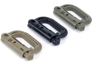 Voodoo Tactical Polycarbonate Carabiner, OD Green, 02-2291004000