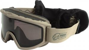 Voodoo Tactical Ballistic Resistant Goggle Set, Coyote - 02-030207000