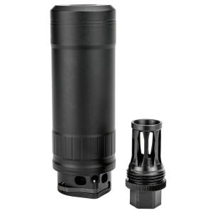 Kgm Suppressors A-TMB-S-3 R50T Taper Muzzle Brake Black Nitride Steel 3/4”x24 Threads