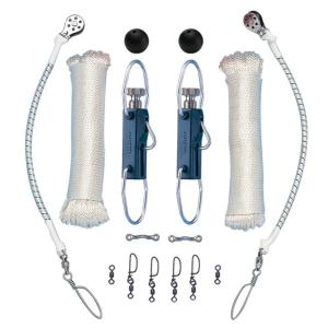 RUPP Marine Gun Rigging Kit w/Klickers f/Riggers Up To 20' Top, CA-0110-TG