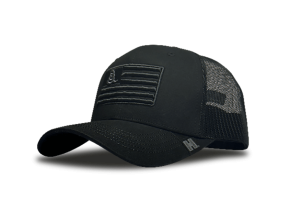 Hornady Gear 33290 Trucker Black Gadsden Flag 183891
