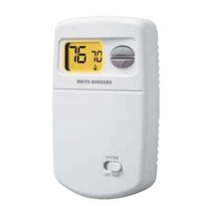 White-Rodgers Single Stage Digital Wall Thermostat, Heat Only, 1E78-140