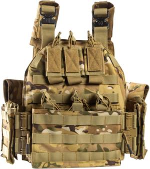 Guard Dog Body Armor Sheppard Plate Carrier, Multicam, S-2XL, SHEPPARD-MC