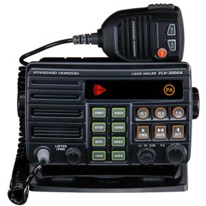Standard Horizon 30W Dual Zone PA/Loud Hailer/Fog w/Listen Back & 2 Optional Intercom Stations VLH-3000A, VLH-3000A