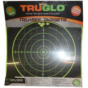 Truglo TG10A6 TRU-SEE Target 100YRD 6-Pack