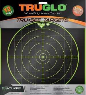 Truglo 100Yrd 12X12 Targets 12Pk