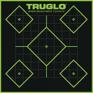 Truglo TG14A6 TRU-SEE Targets 5DIA 12X12 6PK