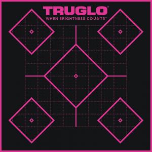 Truglo TARGET 5-DIAMOND 12X12 PNK6