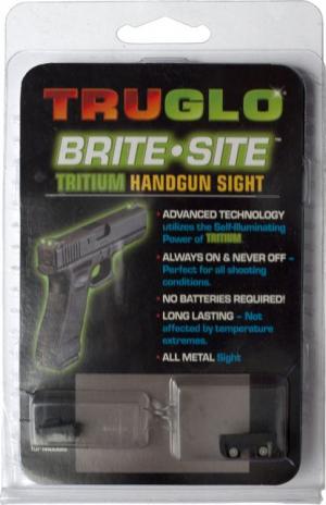 TruGlo Tritium Fiber Optic Night Sights, Green - Sig #8 Front & Rear - TG231S1