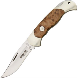 Boker Knives 112002TH Thuya Wood Lockback Folding Pocket Knife