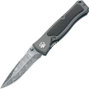 Boker Tree Brand Knives 111054DAM Leopard Damascus II Linerlock Folding Pocket Knife