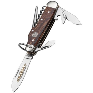 Boker 114051 Camp Knife Classic Gold Knife with Iron Wood Handle